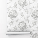 Retro Flowers Peel and Stick Wallpaper - RE1008