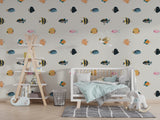 Fish Animal Peel and Stick Wallpaper