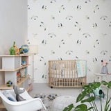 Seagulls Animal Peel and Stick Wallpaper