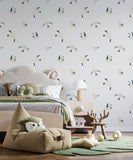 Seagulls Animal Peel and Stick Wallpaper