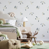 Seagulls Animal Peel and Stick Wallpaper