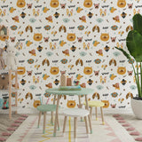 Baby Animals Peel and Stick Wallpaper