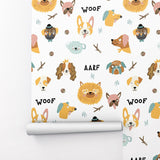 Baby Animals Peel and Stick Wallpaper