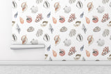 Seashell Animal Peel and Stick Wallpaper