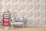 Peony Flower Peel and Stick Wallpaper - FL001