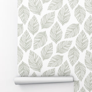 Leaves Peel and Stick Wallpaper - NB1020