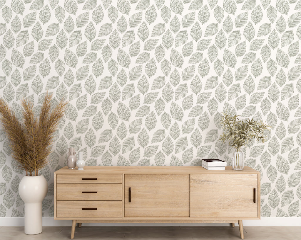 Leaves Peel and Stick Wallpaper - NB1020