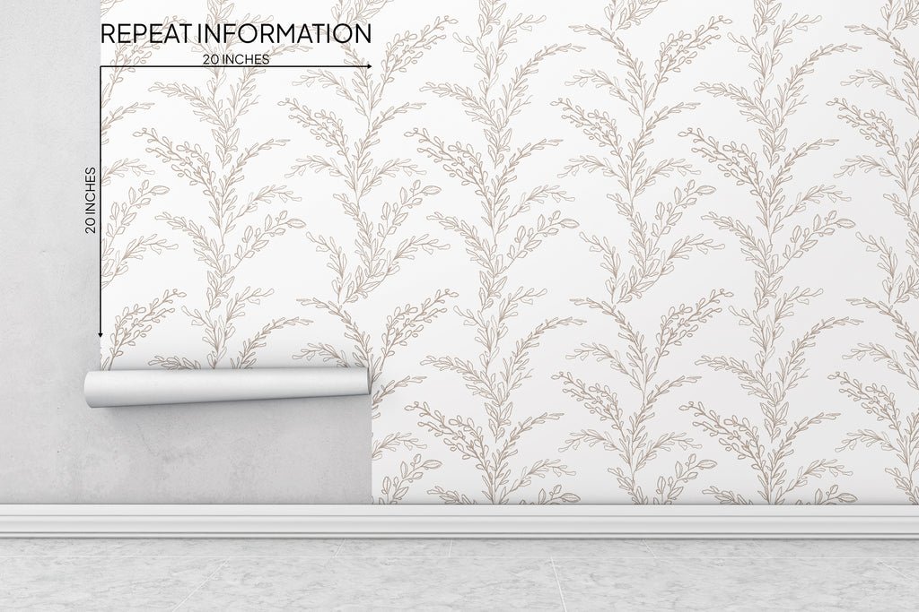 Leaves Peel and Stick Wallpaper - NB10489