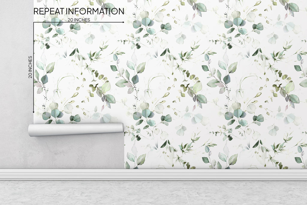 Tropical Leaves Peel and Stick Wallpaper - TR10635