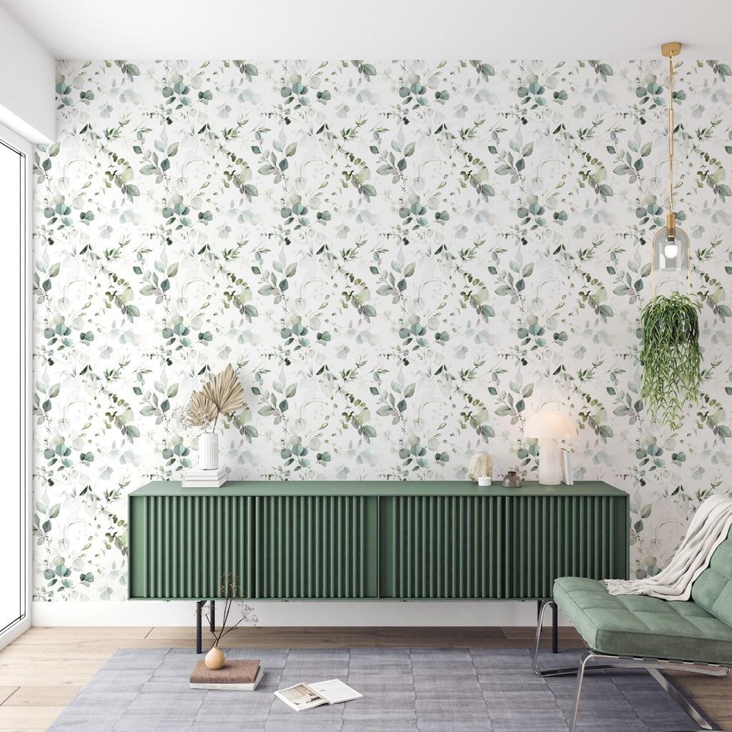 Tropical Leaves Peel and Stick Wallpaper - TR10635