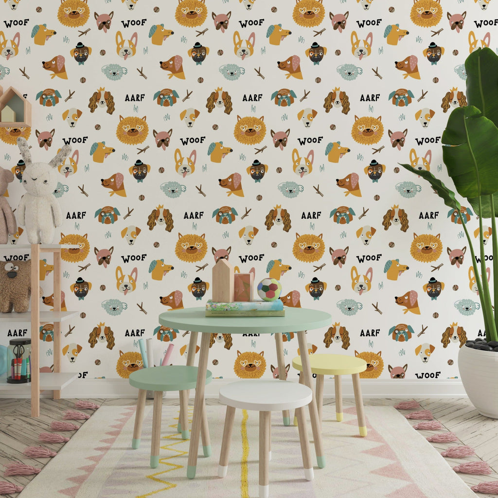 Baby Animals Peel and Stick Wallpaper