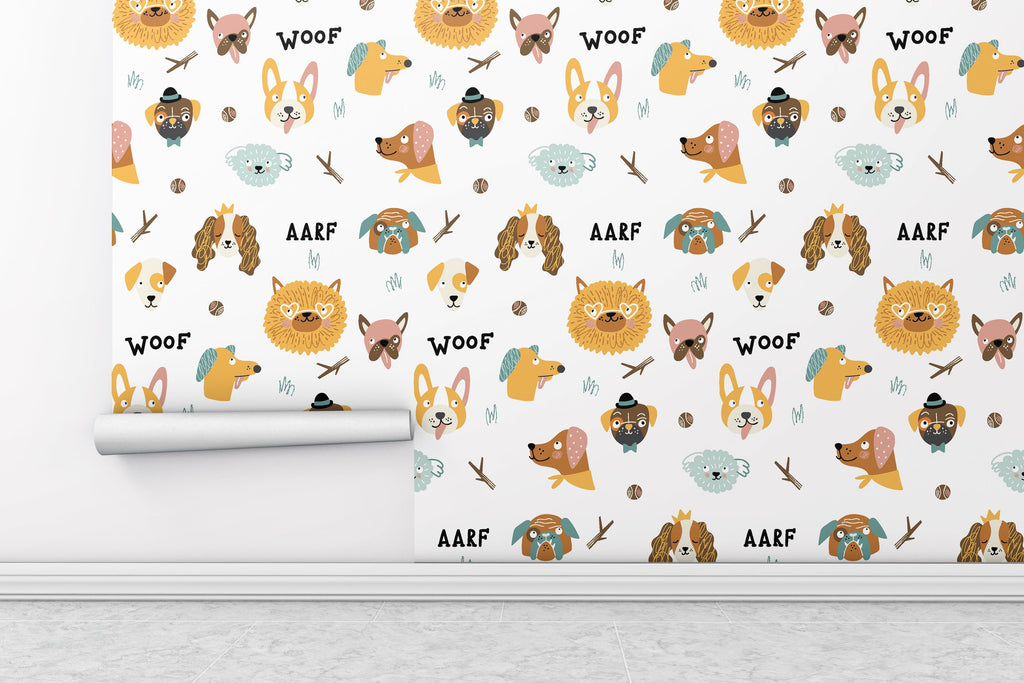 Baby Animals Peel and Stick Wallpaper